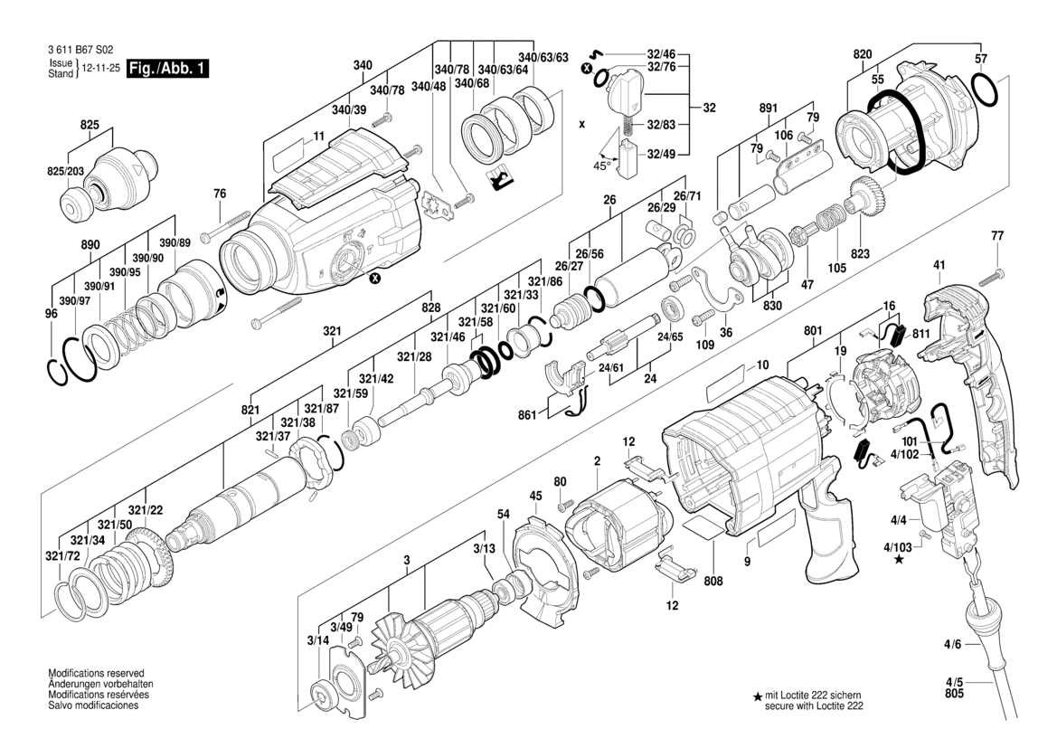 Hans Sauer Gmbh Ersatzteile Bosch Bohrhammer