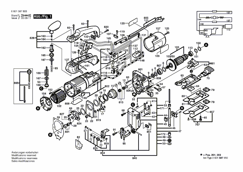 Hans Sauer GmbH Ersatzteile Bosch Stichsäge GST85PBAE