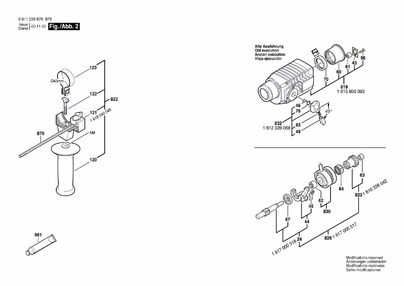 Hans Sauer Gmbh Ersatzteile Bosch Bohrhammer Dd