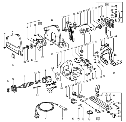 ATF 55 EB Handkreissäge