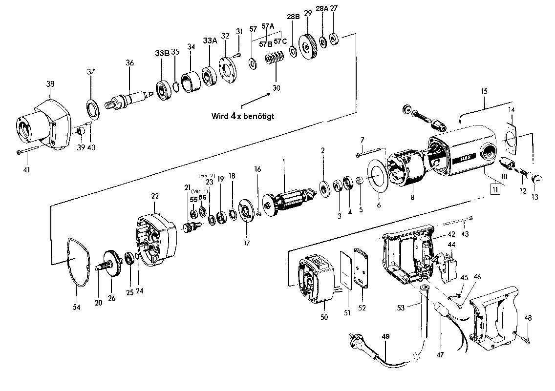 BH 1211 VR Diamant-Bohrmaschine