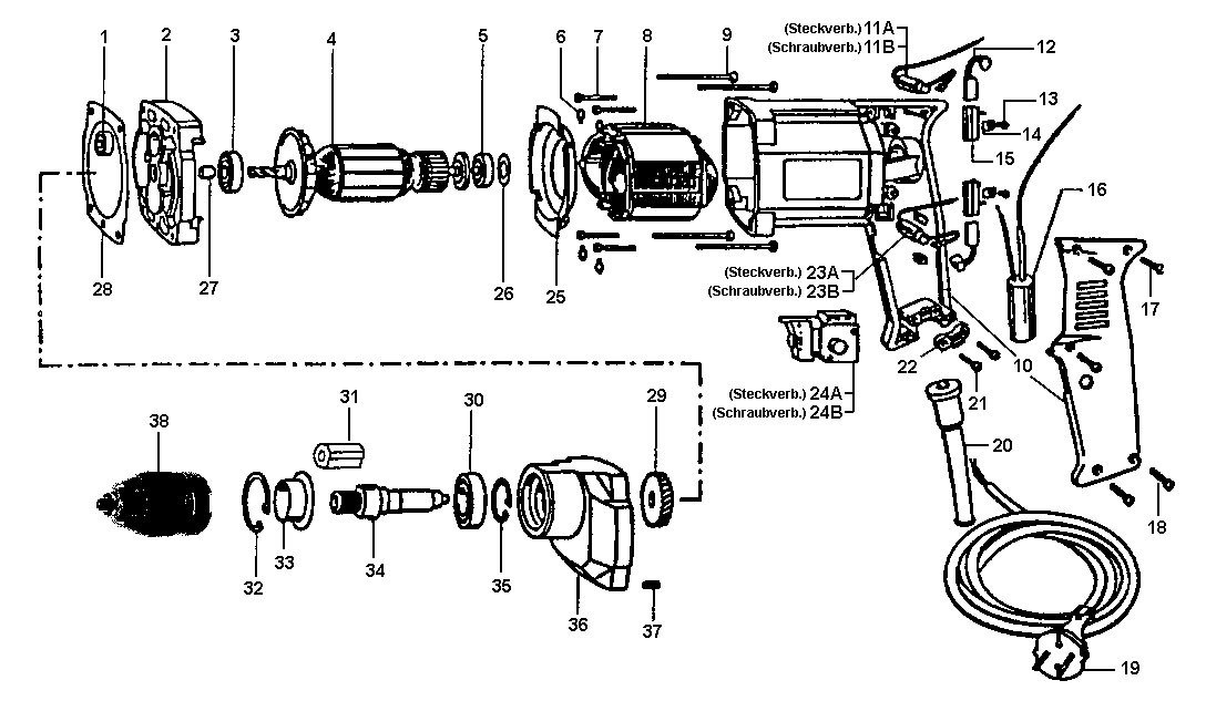 DRP 8 E EV 8-H3Bohrschrauber