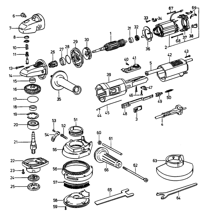 RAS 115.08 E - Rotationsschleifer