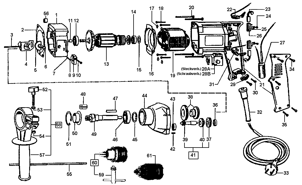 DRP 13 E-1 Bohrmaschine