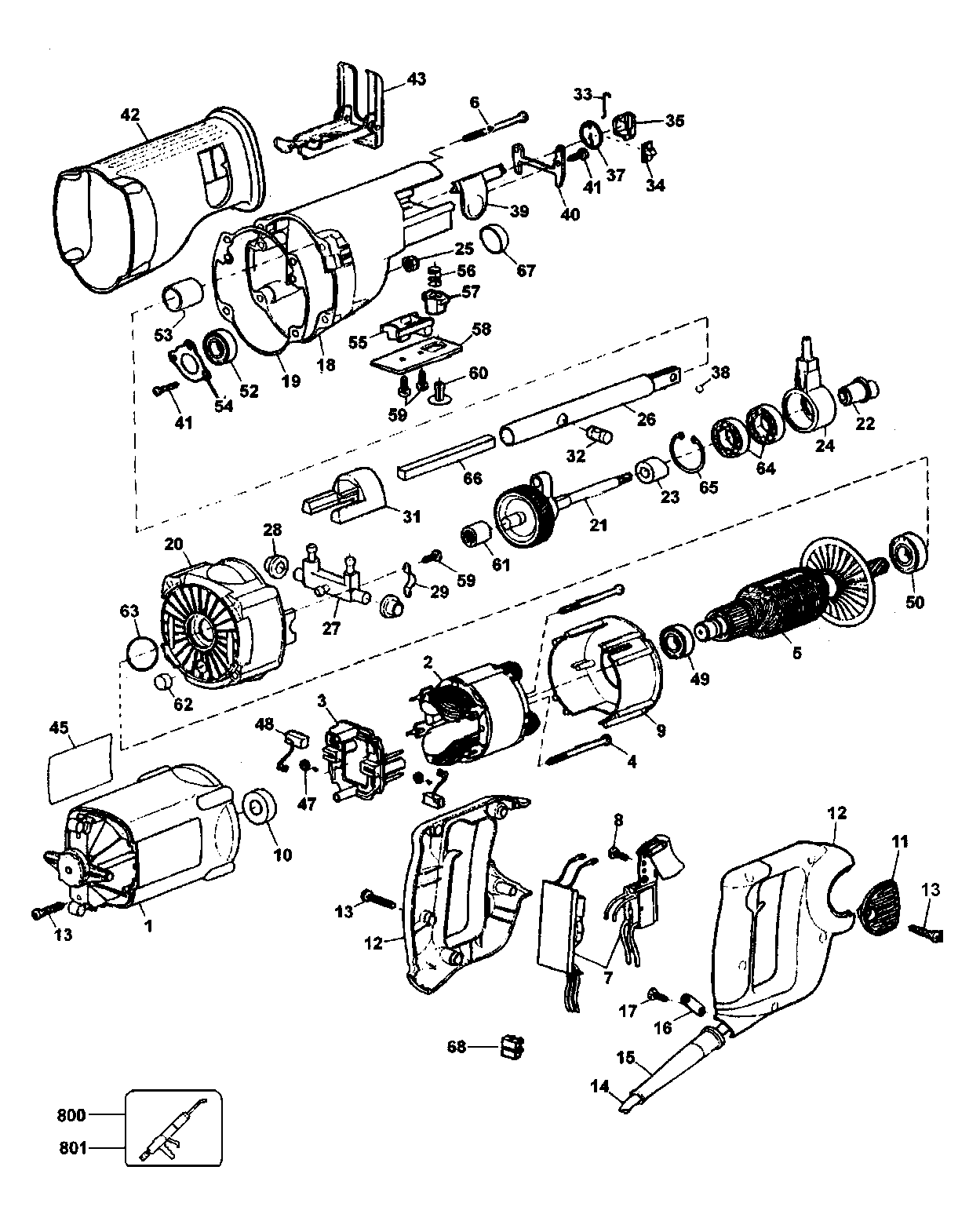 TS815E- Säbelsäge