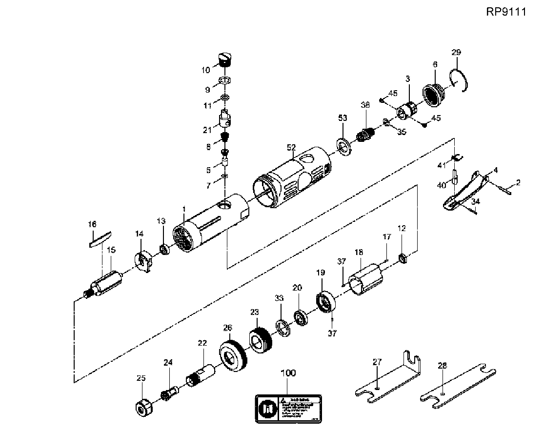 RP9111 - Schleifmaschine Nr 2050497023