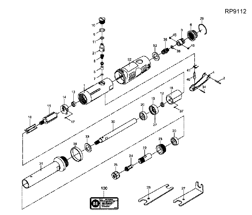 RP9112 -Schleifmaschine Nr 2050497033