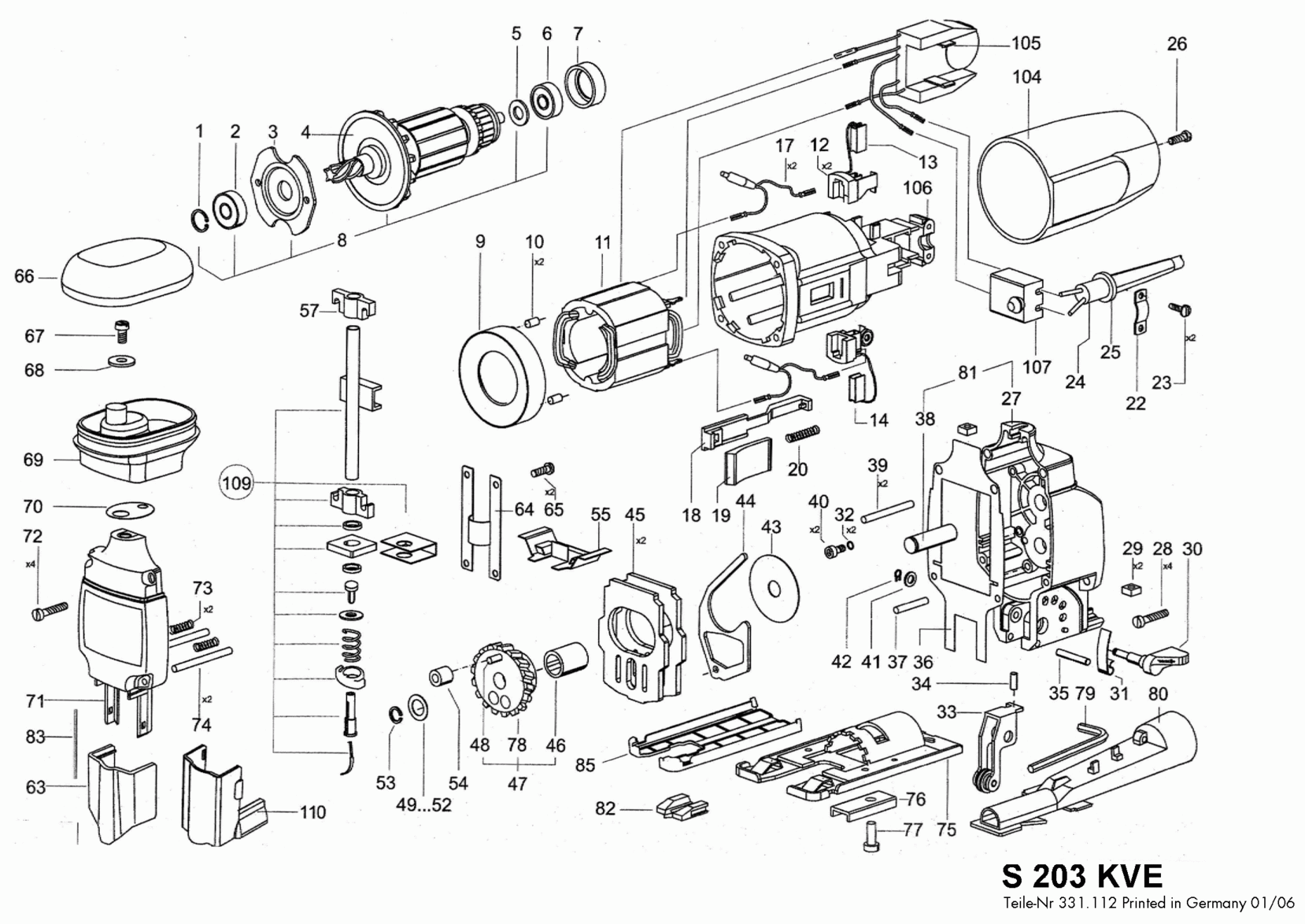 Flex S 203 KVE 230CEE