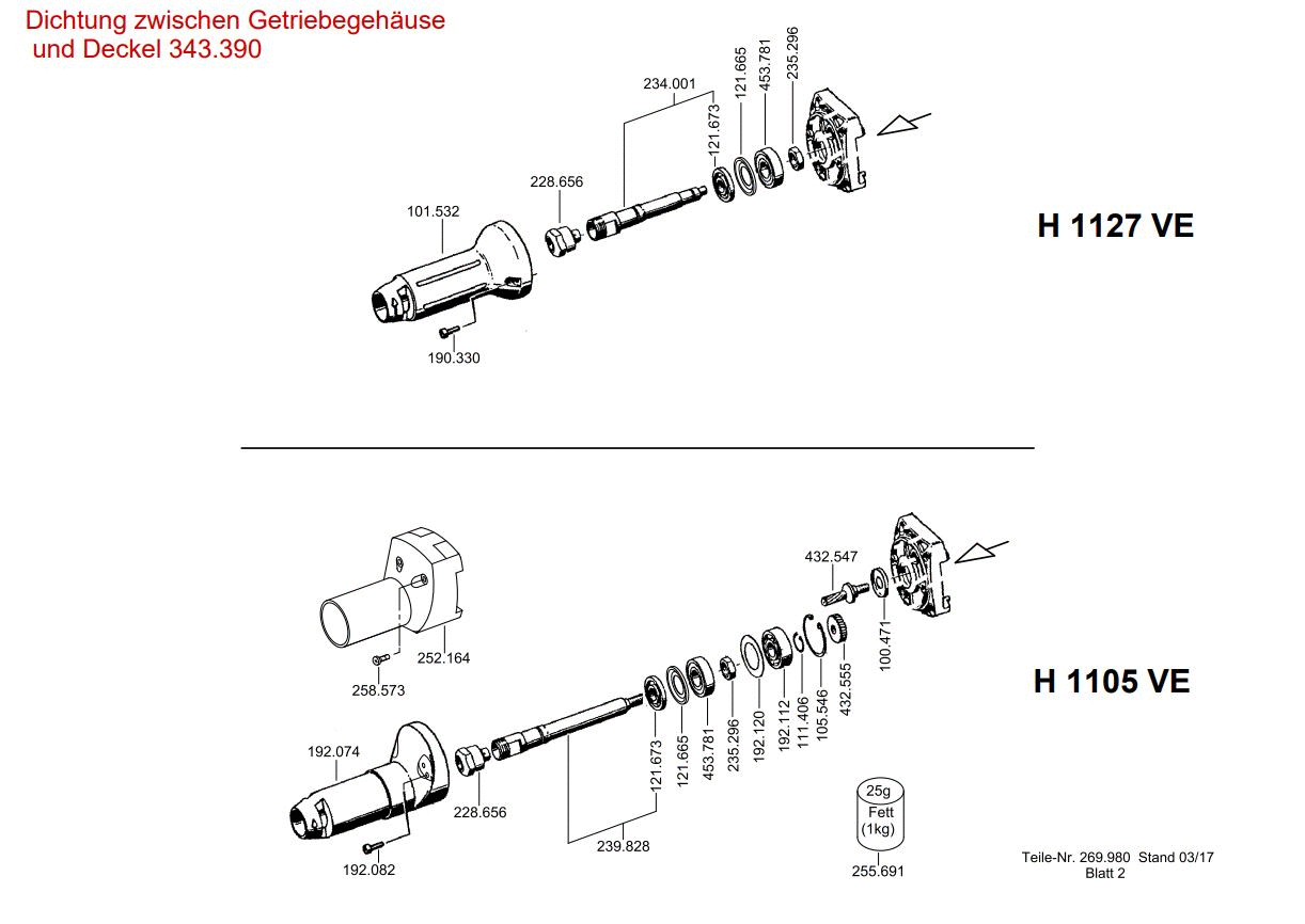 H 1105 VE 230CEE