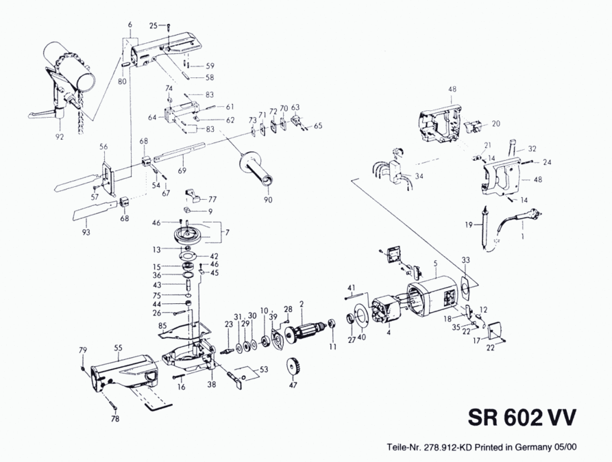 SR 602 VV 230CEE