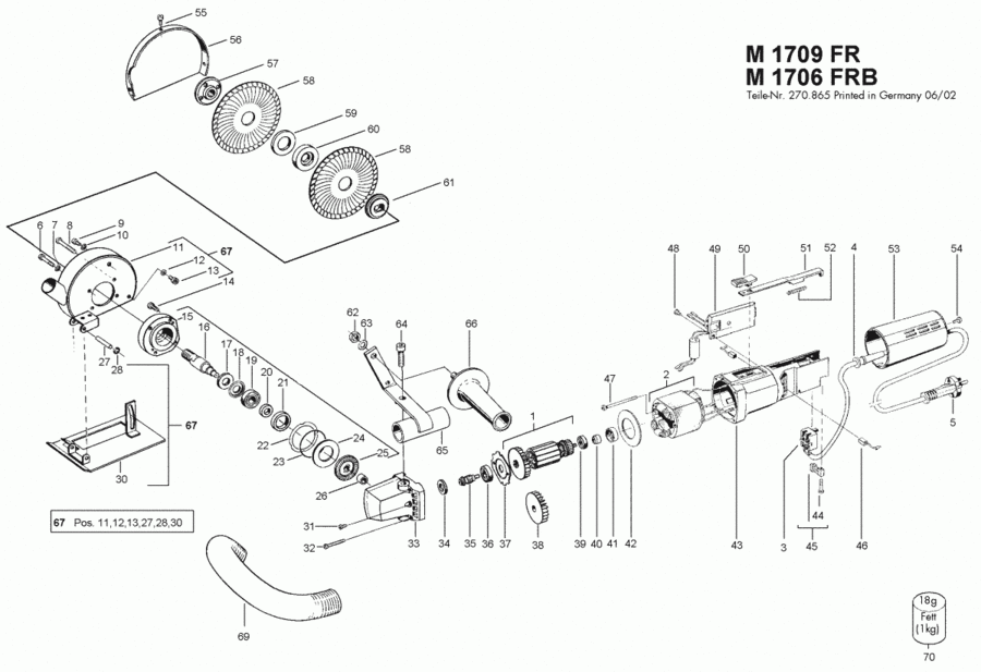Flex M 1709 FR 230CEE-Set