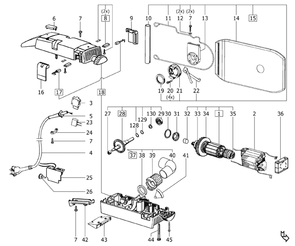 BS 105 E-Plus - Bandschleifer