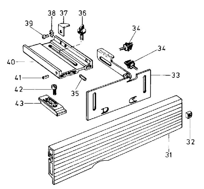 Festool (und ehem. Protool) WA-HL - Winkelanschlag