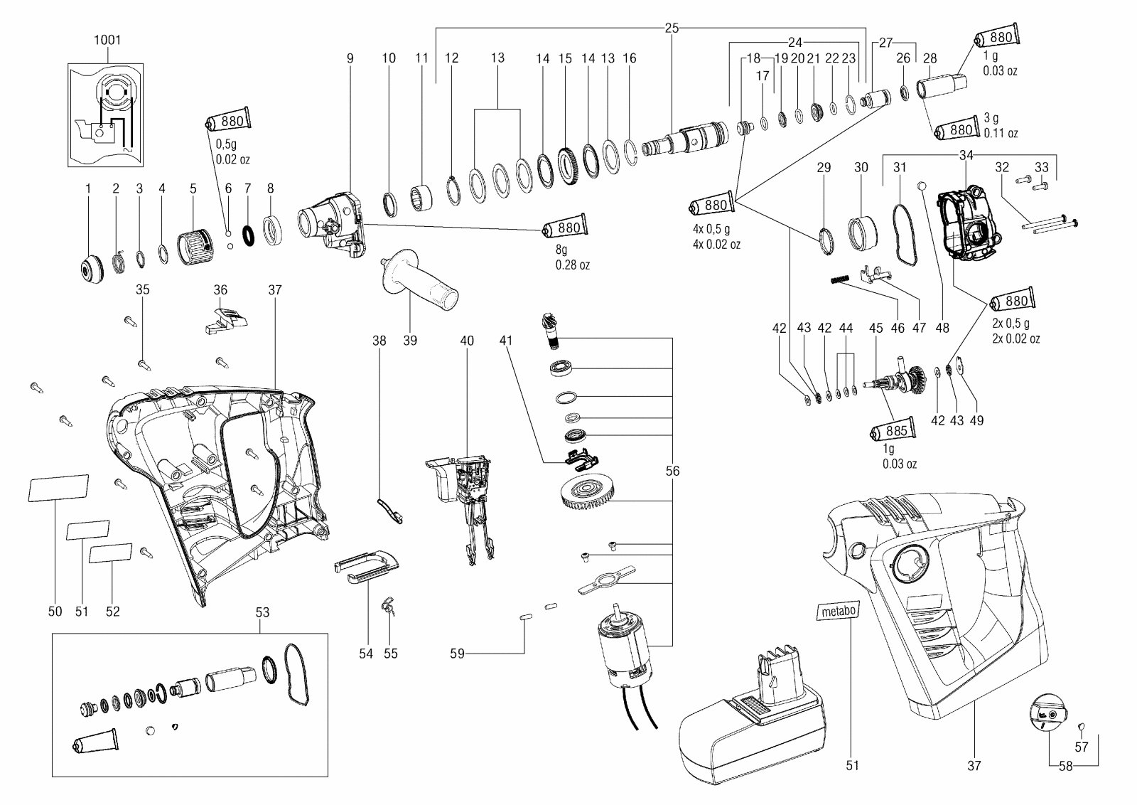 Metabo BHA 18 - 600219000