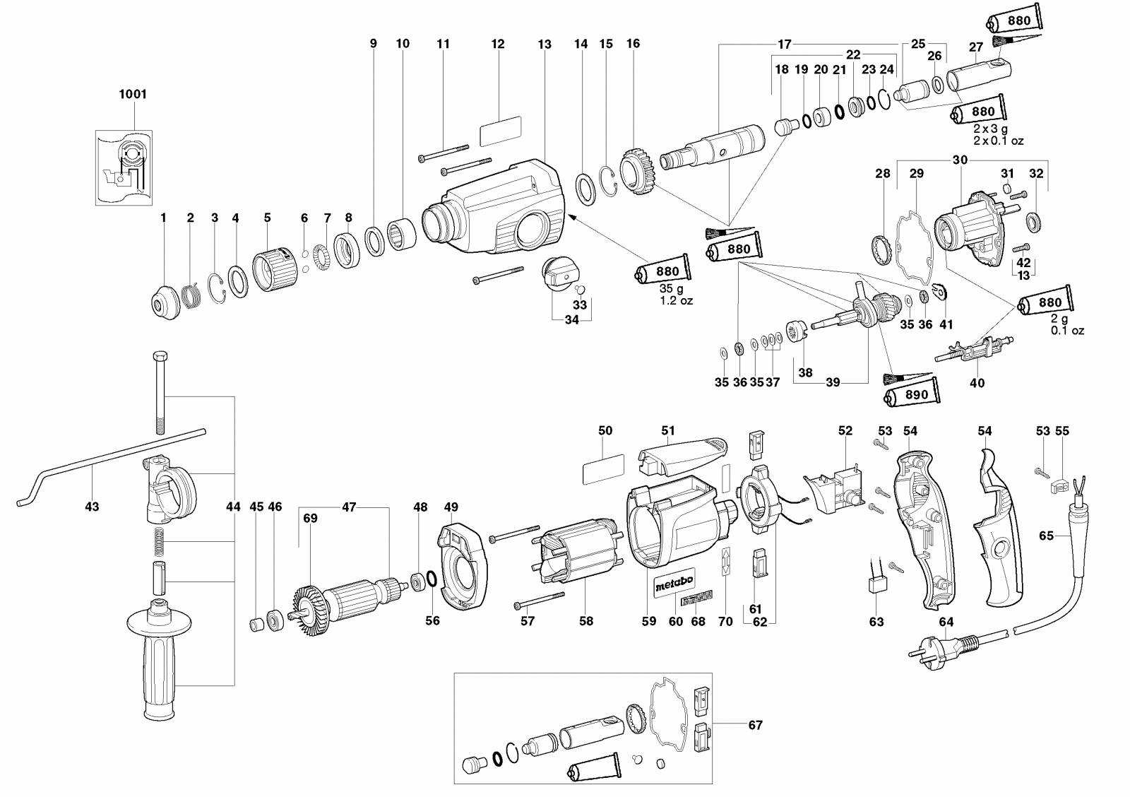Metabo BHE 22 - 600242380