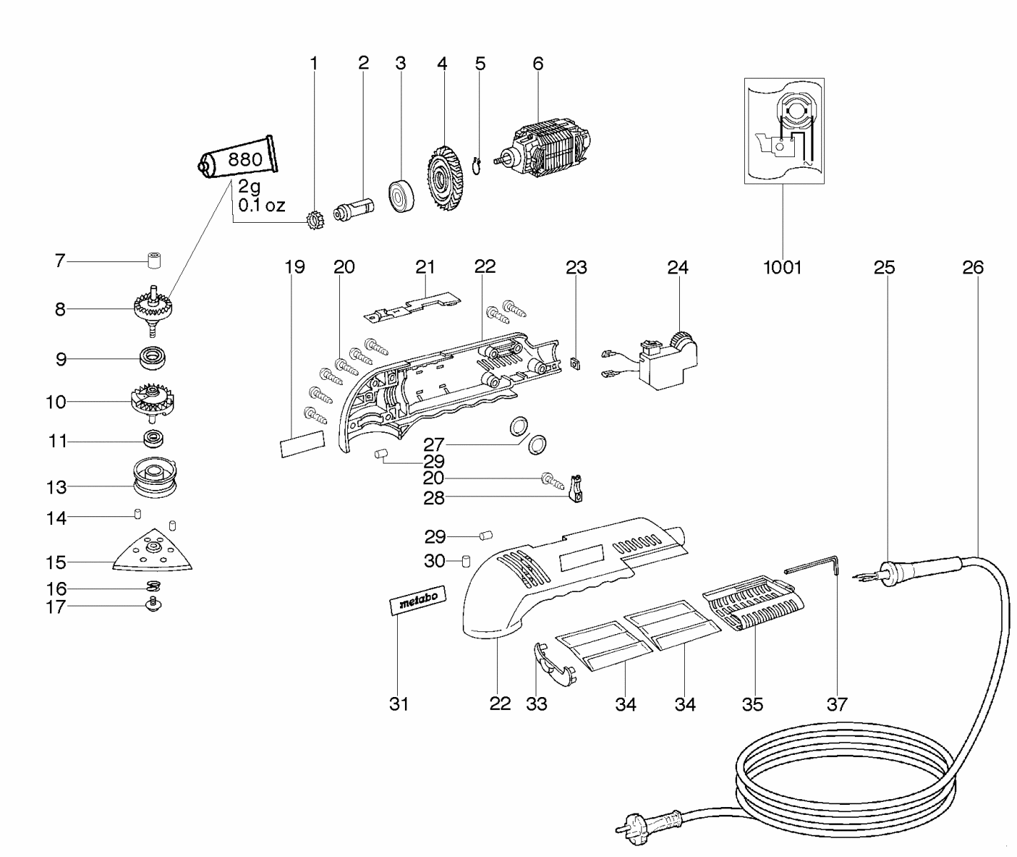 Metabo DSE 280 Intec - 600317180