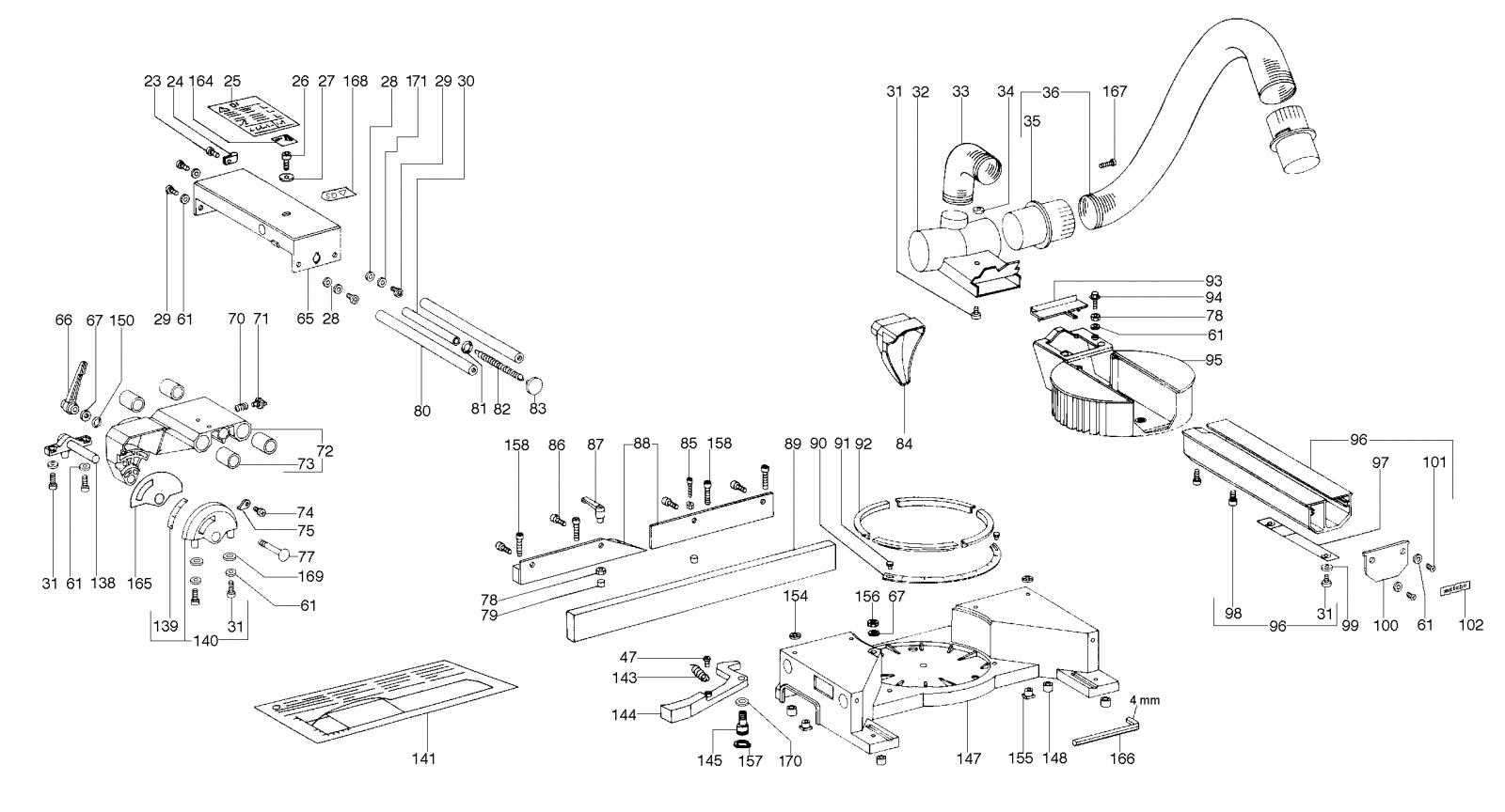Ersatzteile Metabo KGS E 1670 S- SIGNAL 