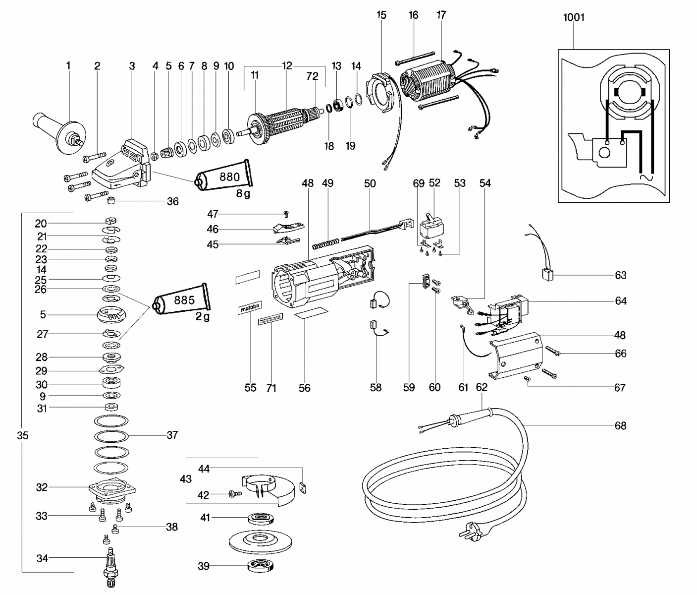 Metabo EW E 11125 S-SIGNAL QUICK - 611025000