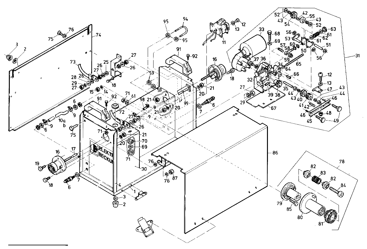 SDV 250 E -  SEPARATER DRAHTVORSCHUB  -