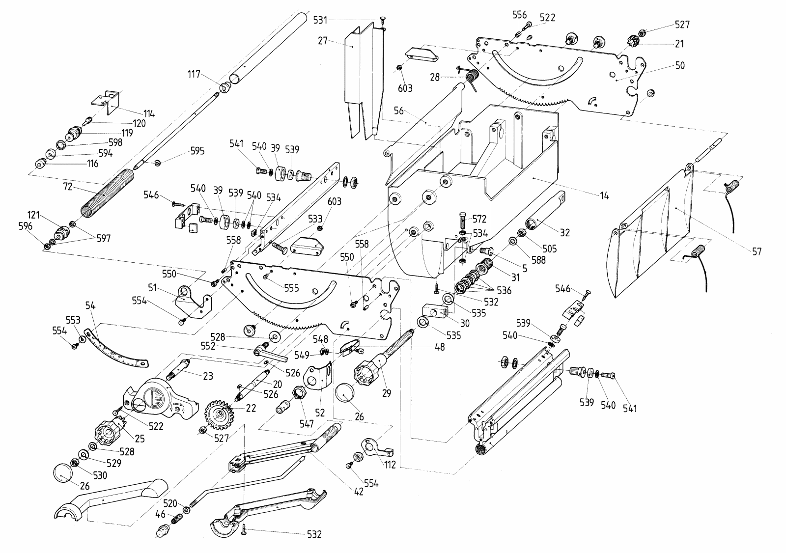 Metabo UK 330 -  UNTERFLURZUGKREISSÄGE  - 60902