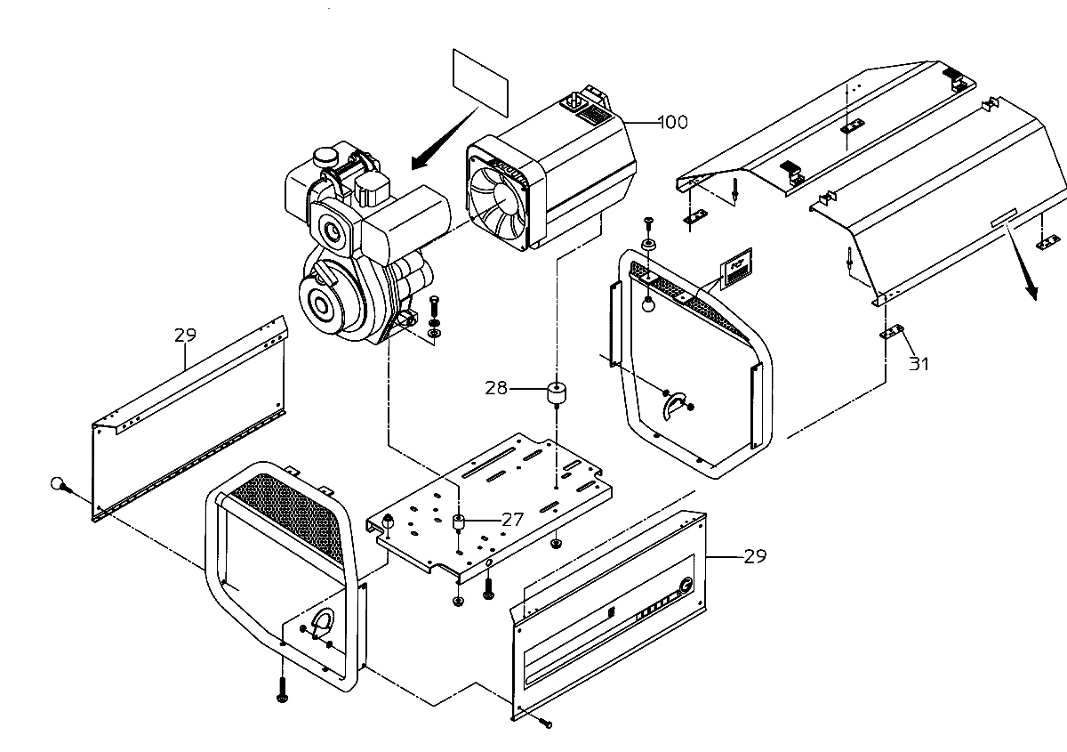 Metabo GP 6501 SD -  STROMERZEUGER  - 68326501
