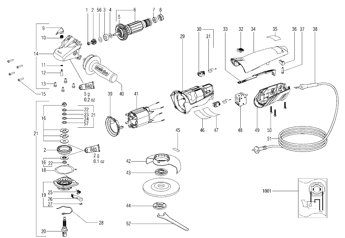 Metabo W 8-115 - 600259280