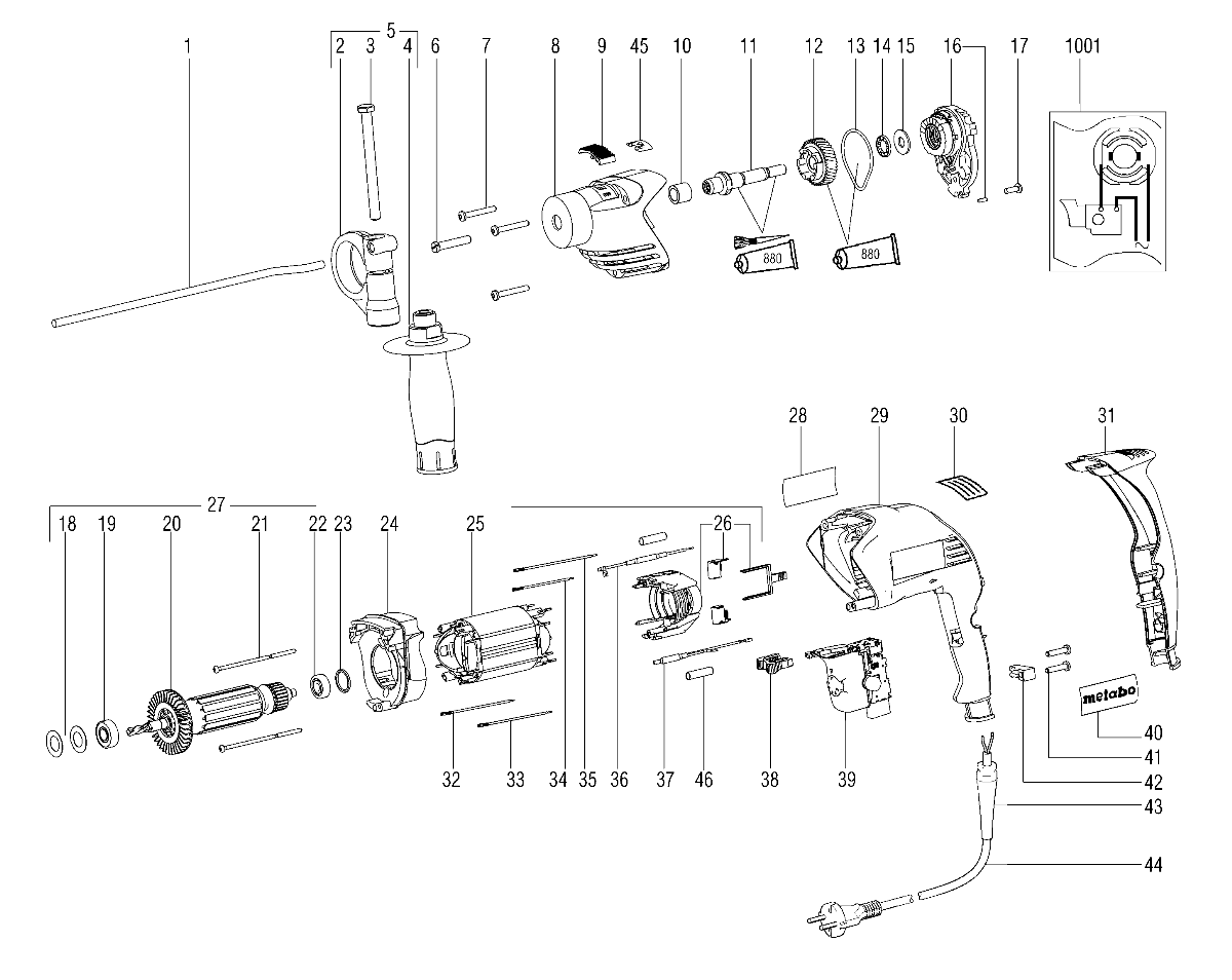 Metabo SBE 610 - 606101420
