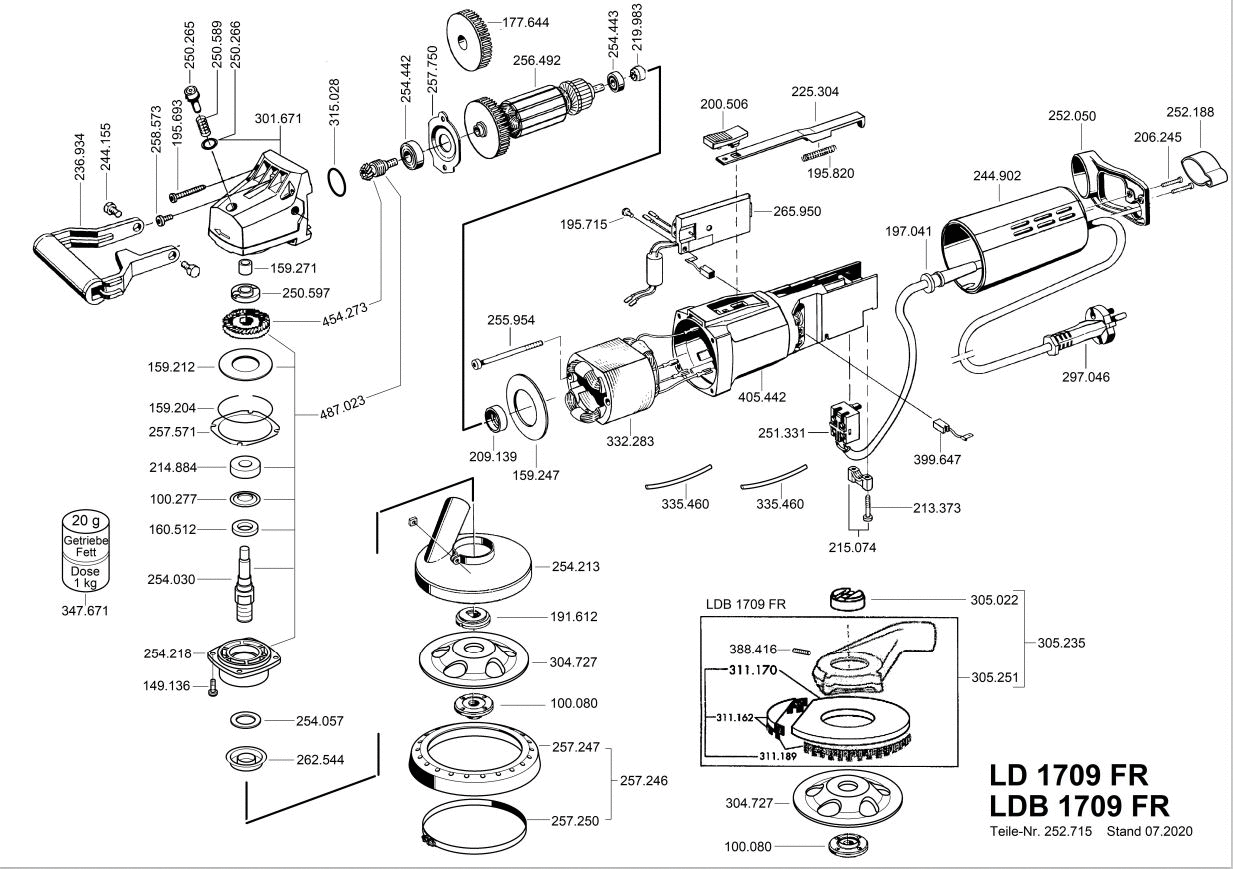 LDC1709FR,Kit Thermo-Jet Plus