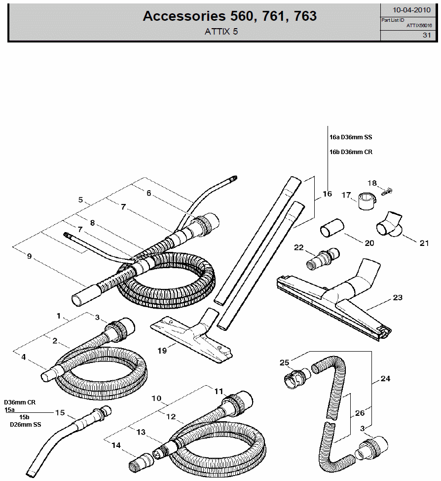 ATTIX 560-21 XC - Sauger