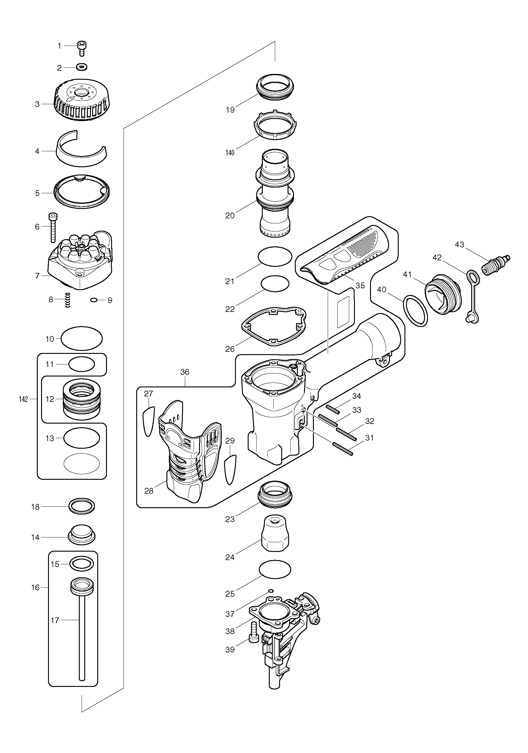 Makita AN620H High Pressure
