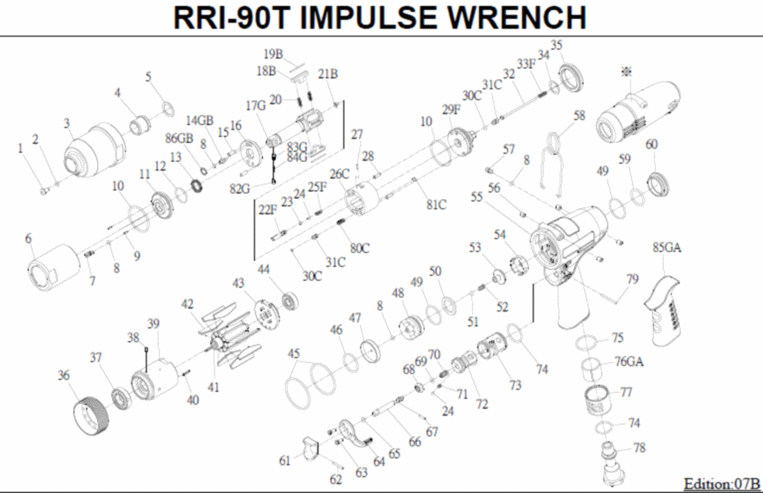 RRI-90T - Impulsschrauber