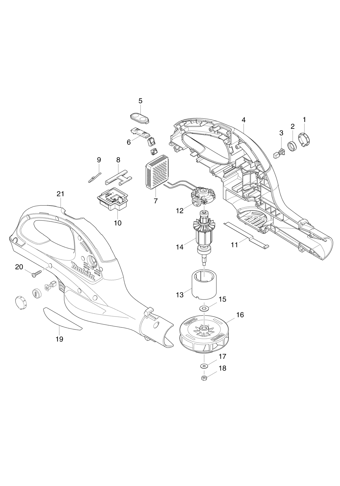 Makita BUB360 36 V - AKKUGERÄT