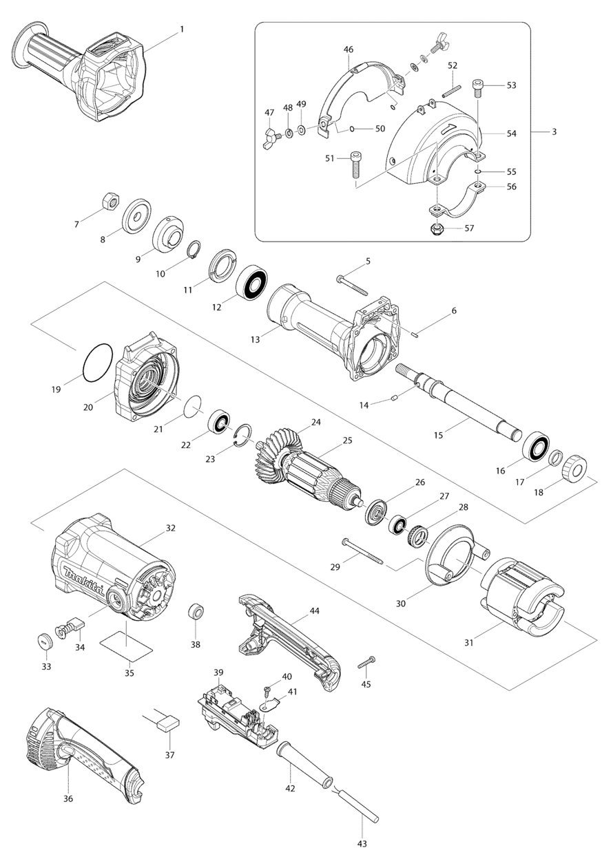 Makita GS5000 GERADSCHLEIFER
