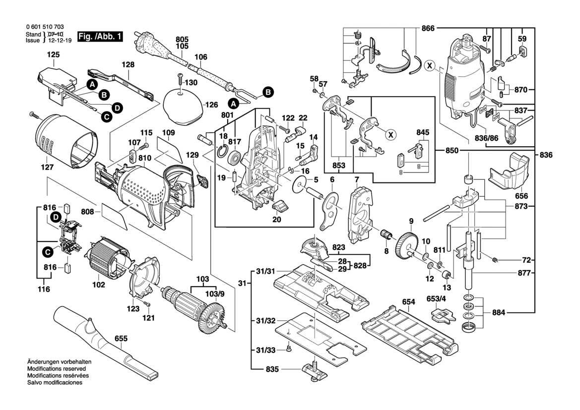 BTI-ST 135 E 230V - Stichsäge