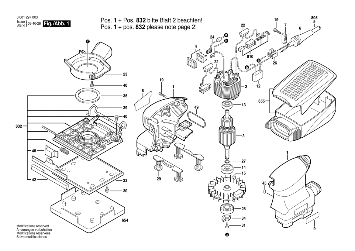 BTI-SW 14 AM, 230V - Schwingschleifer