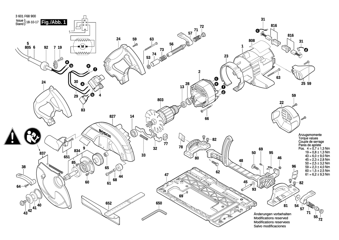 Bosch GKS 65 G Handkreissäge