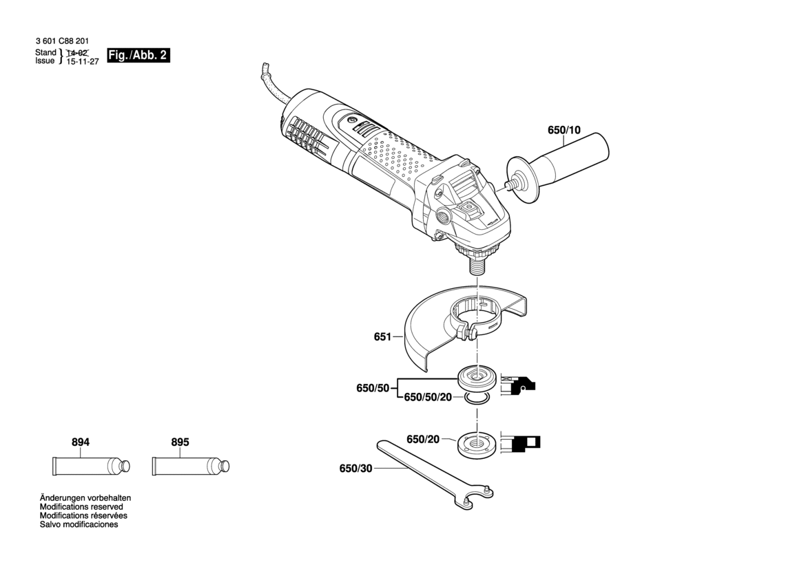 BOSCH Tellerrad | Ersatzteile Für GWS 7-115 E - 3601C88201