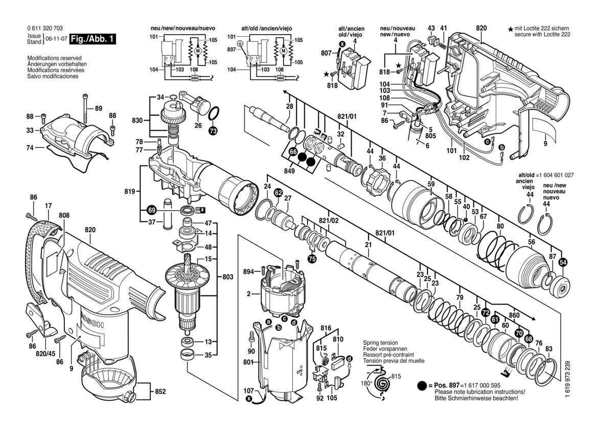 MH 3-XE, 230V - Hammer