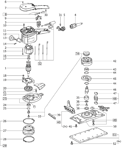 RS 100 CQ-Plus - Rutscher