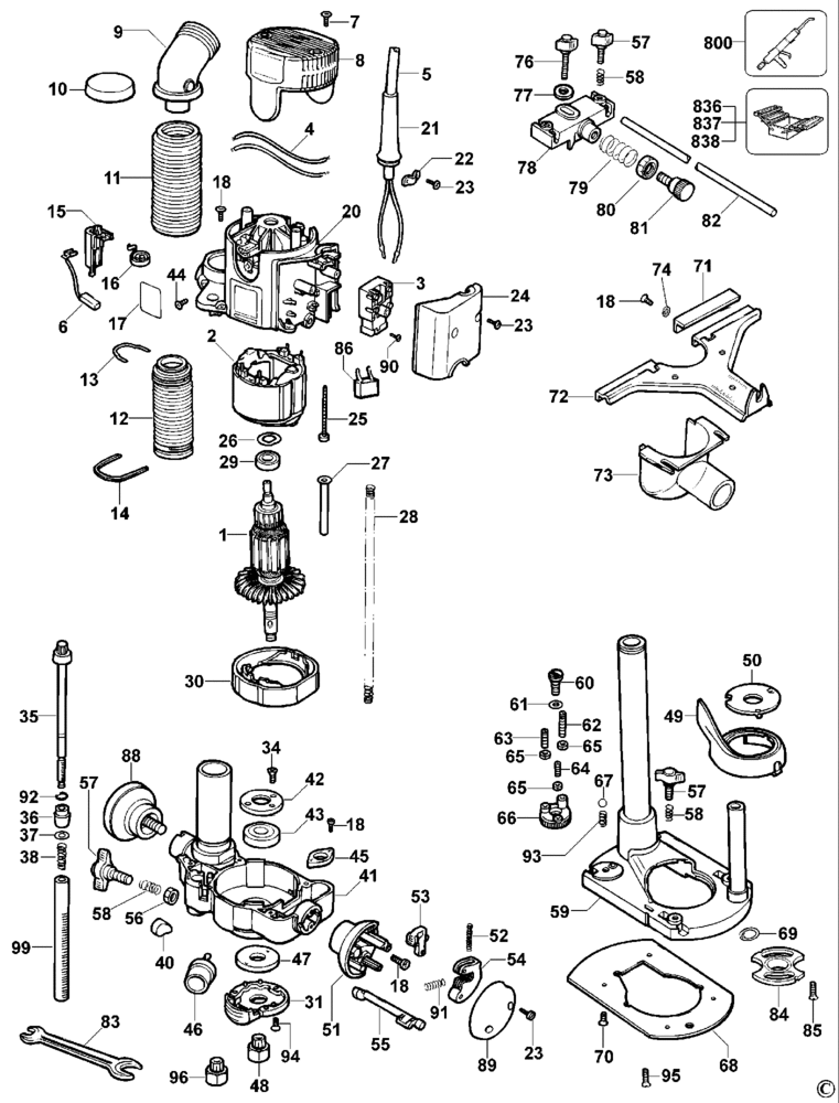 DW620 FRÄSMASCHINE