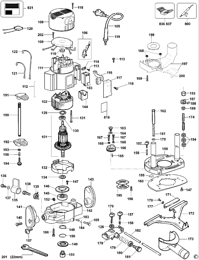 DW626 FRÄSMASCHINE