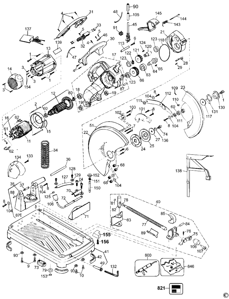 DW872 METALLKREISSAEGE