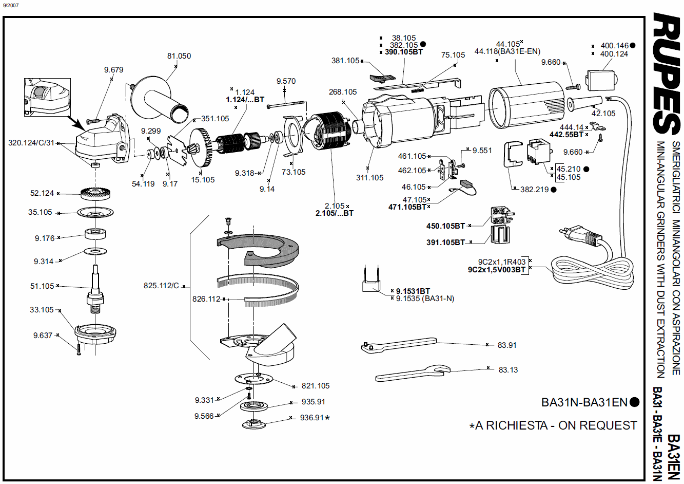 BA31EN - BA31 - BA31E - BA31N - Exzenter
