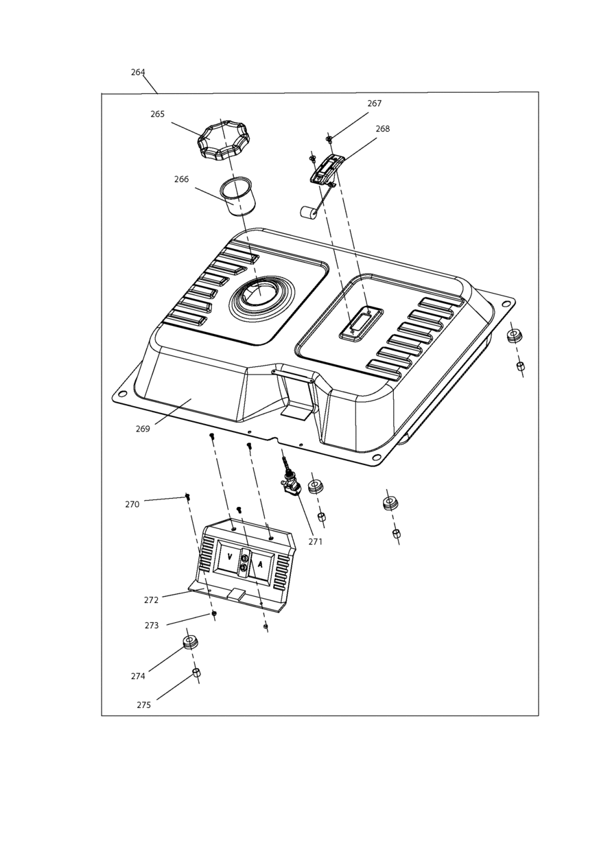 Makita - YA00000392-M01 Sechskantmutter Kunststoff