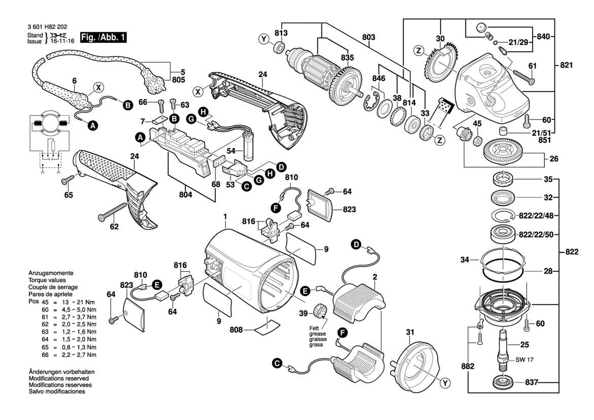 Bosch GWS 22-230 JH Winkelschleifer