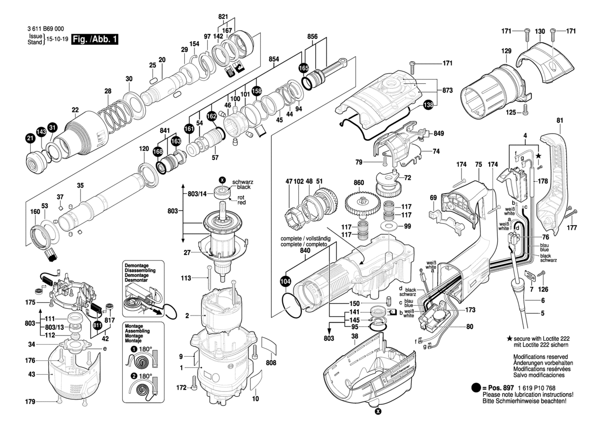 GBH 5-40 D Bohrhammer