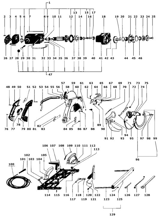 AXP 132 E - Handkreissäge