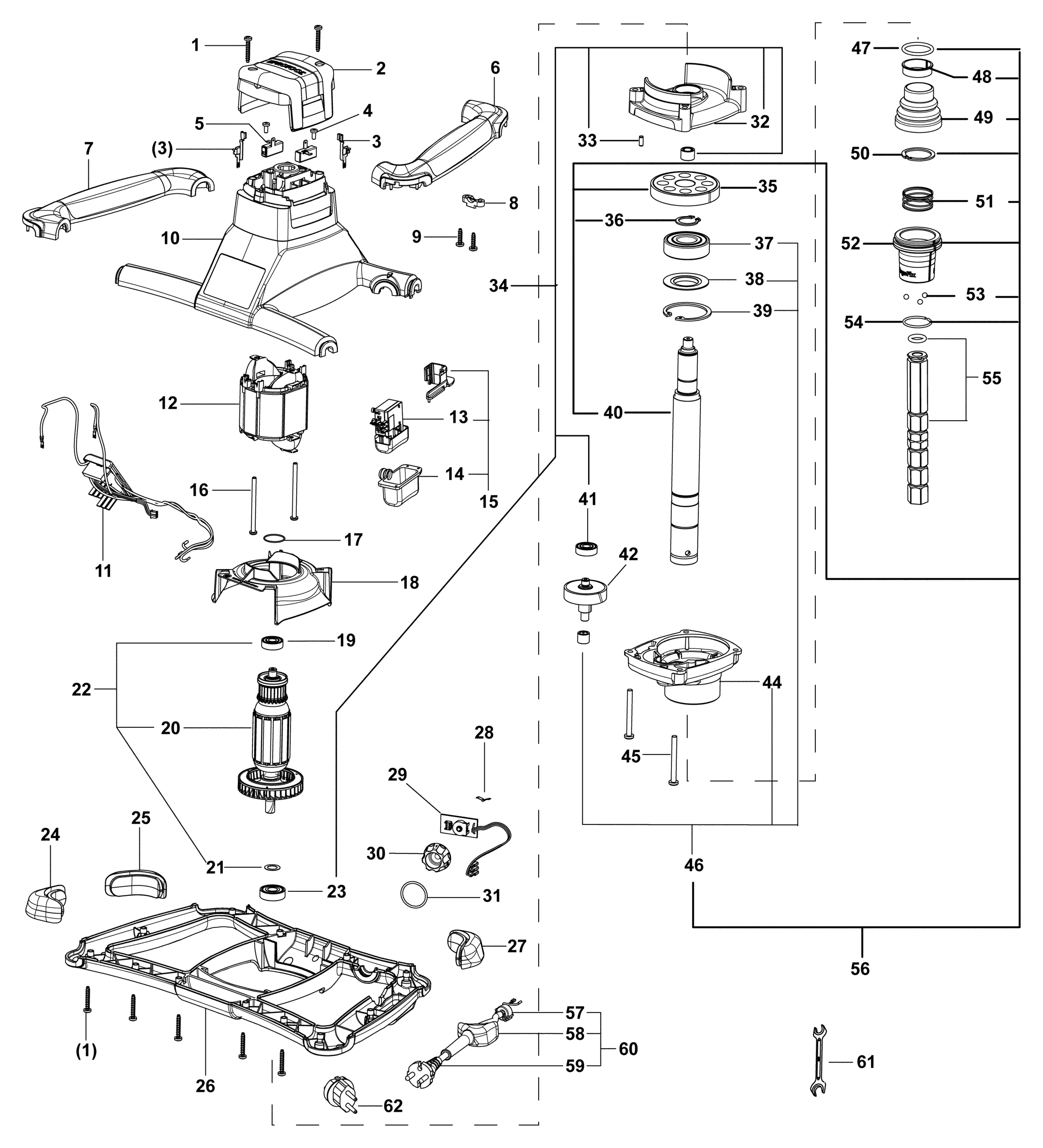 MX 1200 E EF AUS - Rührwerk