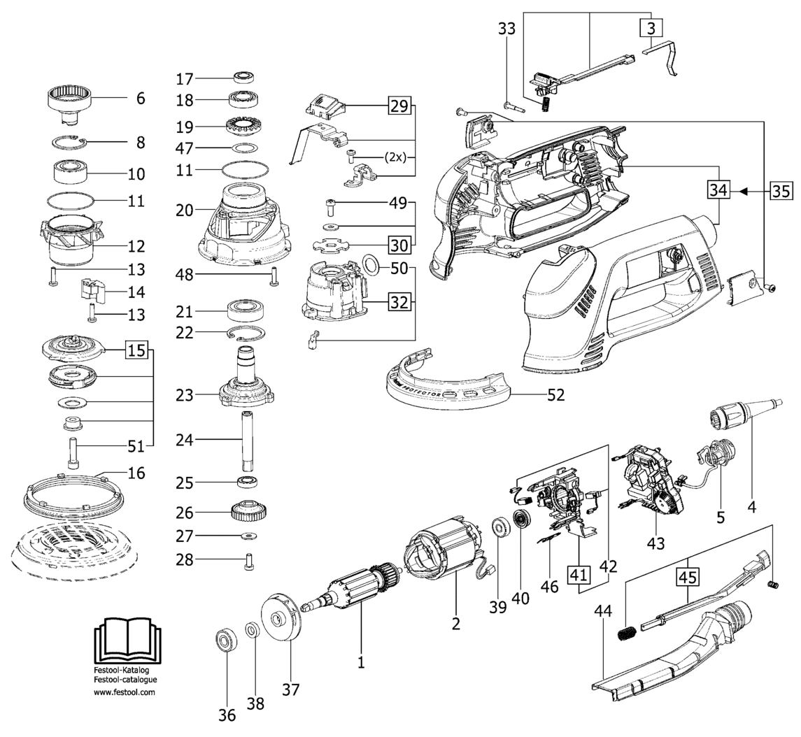 RO 125 FEQ - Rotex Schleifer