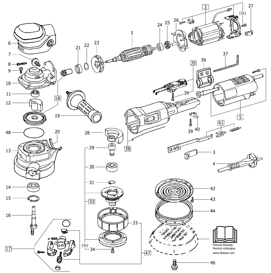 RO 150 E - Rotex Schleifer